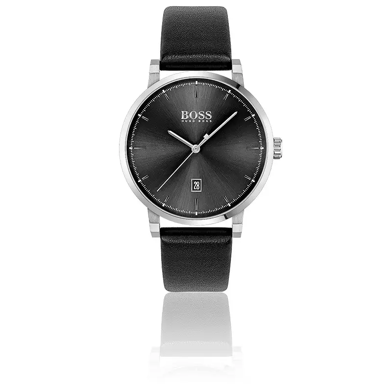 montre confidence homme 1513790 hugo boss